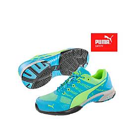 PUMA Safety Celerity Knit Blue Wns Low 642900-41 Veiligheidsschoenen S1P Maat: 41 Blauw, Groen 1 paar