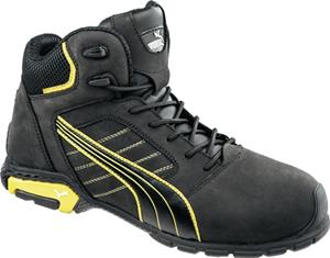 Puma Veiligheidslaars | maat 40 zwart/geel | S3 SRC EN ISO 20345 | nubuckleer | 1 stuk - 63.224.0-40 63.224.0-40