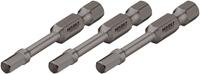 Hazet - 2204SLG-5/3 3-delige Krachttorsiebits - Zeskant - 5 x 50mm