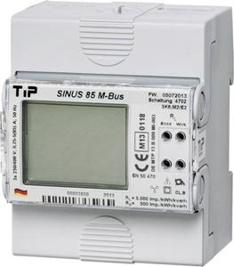 TIP - Thüringer Industrie Produkte SINUS 85 M-BUS Drehstromzähler digital MID-konform: Ja 1St.
