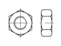 toolcraft 1064933 Zeskantmoeren M7 DIN 934 RVS A2 100 stuks