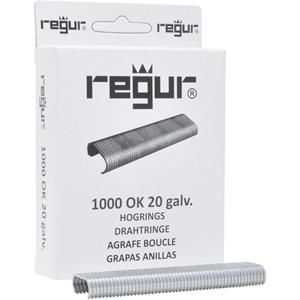regur OK 20 Ösenklammern galvanisiert 1000 St. Abmessungen (L x B x H) 10 x 90 x 23mm
