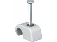 obobettermann OBO BetteRMANN Haft-Clip 10-14mm, L30, PP, lichtgrau RAL 7035 2027/30