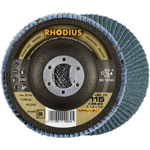 Rhodius LSZ F3 tandveerring 115 x 22,23 - K60 Rhodius 210662 Diameter 115 mm 1 stuks