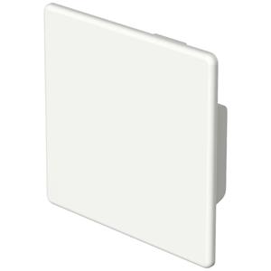 obobettermann OBO BETTERMANN EndstÃ¼ck 60x60mm, PVC, reinweiÃ RAL 9010