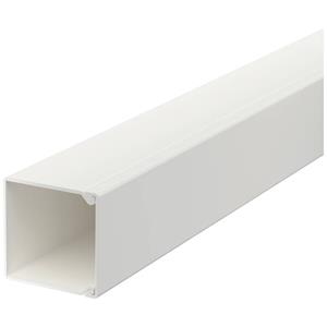 2x OBO Wand- und Deckenkanal mit Oberteil, 25 x 25 mm, Länge 2 m, reinweiß