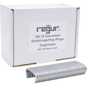 regur OK 33 Ösenklammern galvanisiert 450 St. Abmessungen (L x B) 35mm x 95mm