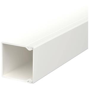 2x OBO Wand- und Deckenkanal mit Oberteil, 40 x 40 mm, Länge 2 m, reinweiß