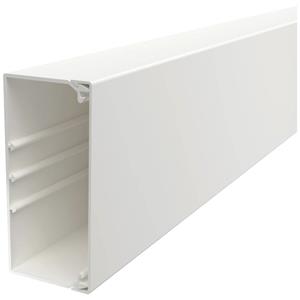 2x OBO Wand- und Deckenkanal mit Oberteil, 60 x 130 mm, Länge 2 m, reinweiß