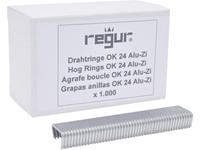 regur OK 24 Ösenklammern Alu-Zink 1 St. Abmessungen (L x B x H) 10 x 100 x 20mm