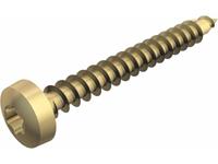 obobettermann 4758T 4.0x30 Sprintschraube 4mm 30mm Sechsrund Stahl verzinkt 200St.