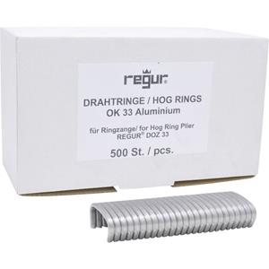 regur OK 33 Ösenklammern Alu-Zink 500 St. Abmessungen (L x B) 35mm x 95mm
