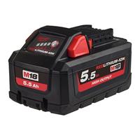 Milwaukee M18 HB5.5 18V Li-Ion High Output Accu - 5.5Ah