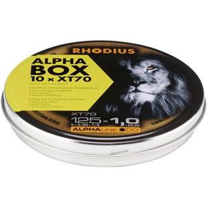 Extradünne Trennscheibe XT70 BOX | Ø 115 x 1,0 x 22,23mm Form 41 | 10er Pack - RHODIUS