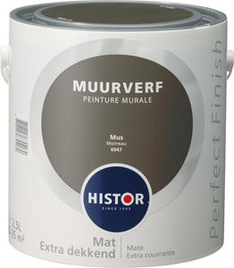 Histor Perfect Finish muurverf mat mus 2,5 l