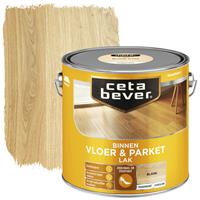 CetaBever vloer - & parketlak transparant blank zijdeglans 2,5 l