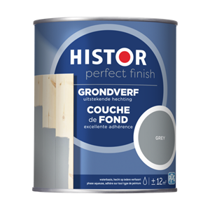 Histor Perfect Finish grondverf RAL 7037 grey 250 ml