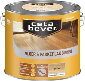 CetaBever vloer - & parketlak transparant blank zijdeglans 750 ml