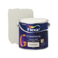 Flexa Creations muurverf sandy beach krijt 2,5 liter