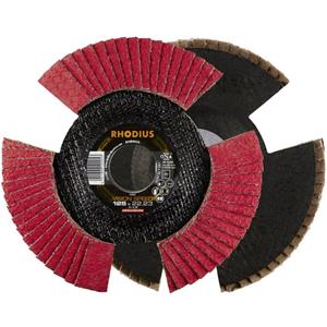 Rhodius VISION SPEED tandveerring 125 x 22,23 - P120 Rhodius 210647 Diameter 125 mm 1 stuks