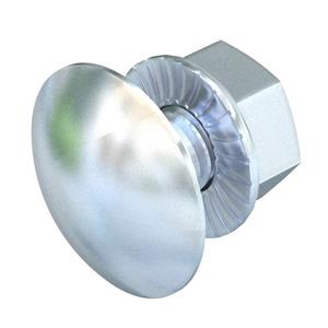 obobettermann OBO Bettermann FRSB 6X12G 6406130 Flachrundschraube 6mm 12mm Stahl 100St.