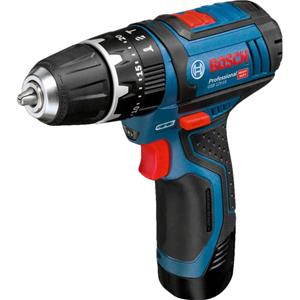 BOSCH PROFESSIONAL Akku-Schlagbohrschrauber GSB 12V-15 12 V inkl 2 Akkus Ladegerät und Zubehör