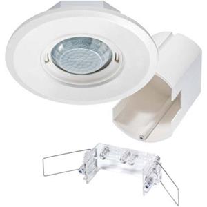 esylux MD-FLAT-E 360i/8 RW - Motion sensor complete 180...360° white MD-FLAT-E 360i/8 RW