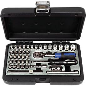 PROJAHN Industrie dopsleutelkoffer, 1/4" maat, 40-delig