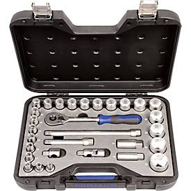 PROJAHN Industrie dopsleutelkoffer, 1/2" maat, 30-delig