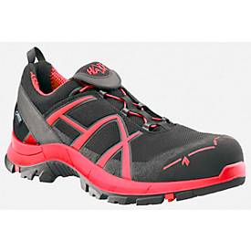 Veiligheidsschoen Haix Black Eagle Safety 40 ESD, GORE-TEX, zwart/rood, maat 44