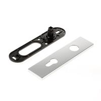 fsb Kortschild rechthoekig ASL aluminium F1 PC72