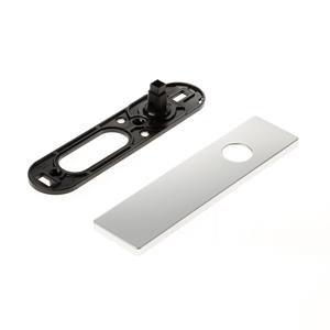 fsb Kortschild rechthoekig ASL aluminium F1 blind