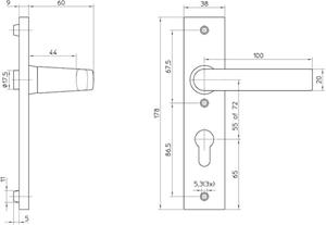 nemef Knopschild PC55mm F1 3251