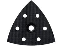 Gelochte Dreieckschleifer-Schleifplatte mit Klett - METABO
