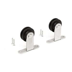 gyzs.nl Hangrolset (2x)Noa' rvs inclusief bevestigingsmateriaal