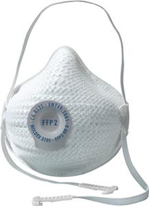 Air Feinstaubmaske mit Ventil FFP2 D 10 St. DIN EN 149:2001, DIN EN 149:2009