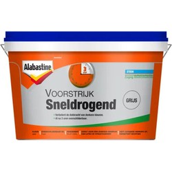 Alabastine voorstrijk sneldrogend grijs 2,5 l