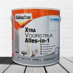 Alabastine voorstrijk alles-in-1 2,5L wit