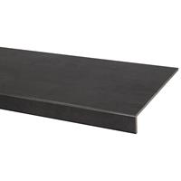 CanDo overzettrede Beton antraciet 38x130cm
