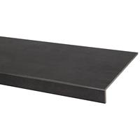 CanDo overzettrede Beton antraciet 38x130cm