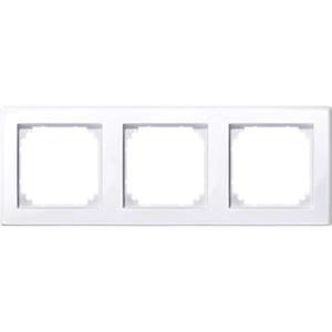 Schneider 478325 - Frame 3-gang white 478325, special offer