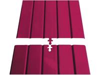 fränkischerohrwerke Fränkische Rohrwerke 18240250 Abdeckung 1000mm Rot 25St.