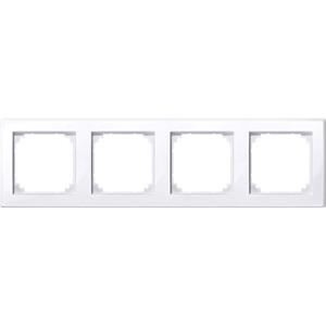 Schneider 478425 - Frame 4-gang white 478425, special offer