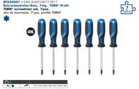 brillianttools BRILLIANT TOOLS 7-tlg. TORX-Schraubendreher-Satz 