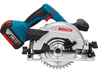 BOSCH PROFESSIONAL Akku-Handkreissäge GKS 18V-57 G 18 V 57 mm inkl 2 Akkus & Ladegerät