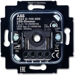 groenovatie ABB Busch-Jaeger 6523U-102-500 LED Dimmer 230V, fase aansnijding 2W-100W