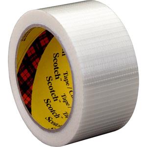 3M Filament-Klebeband Scotch Transparent (L x B) 50m x 50mm 50m