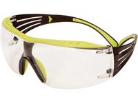 3M SecureFit Schutzbrille mit Antibeschlag-Schutz Grün, Schwarz