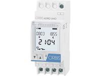 ORBIS Zeitschalttechnik Zeitschaltuhr für Hutschiene Betriebsspannung: 230 V/AC ASTRO UNO 1 Wechsle X989811