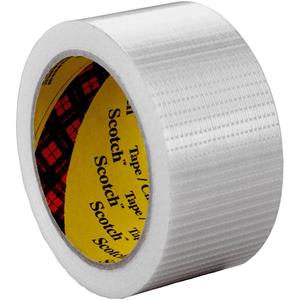 3M Filament-Klebeband Scotch Transparent (L x B) 50m x 25mm 50m